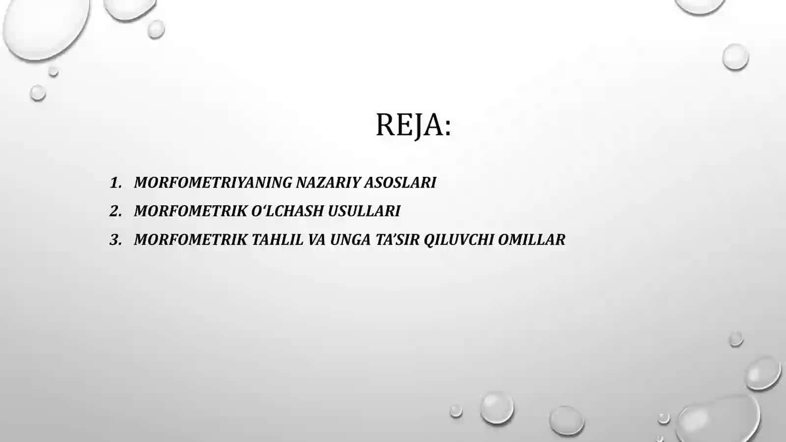 Hayvonlarning morfometrik belgilarini o'lchash usullari va ta'siri 2
