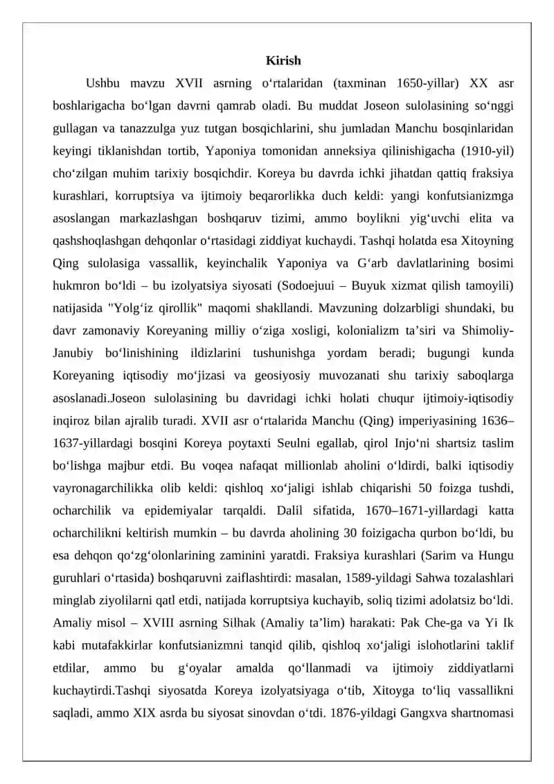 Koreya Tarixi 2