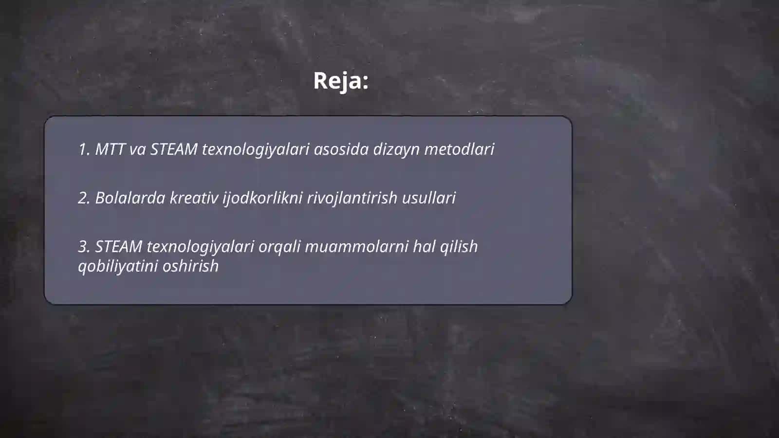 MTT va STEAM texnologiyasi asosida dizayn va kreativ ijodkorlikni shakllantirish 2