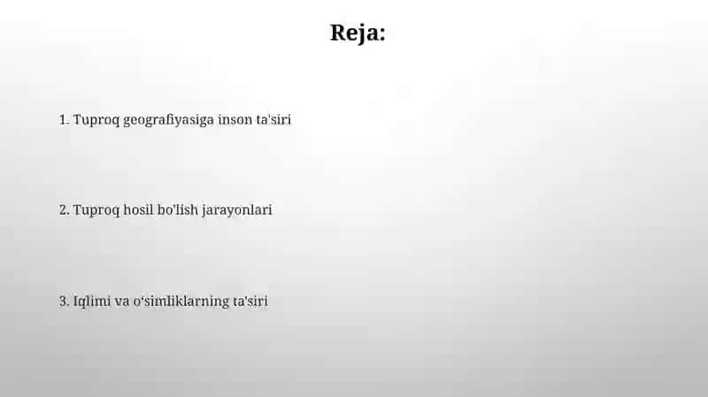 Tuproqlar geografiyasining shakllanish tarixi 2