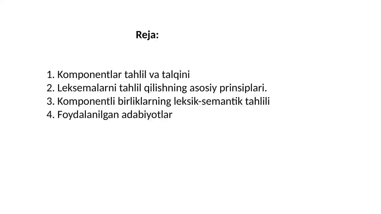 LEKSEMALARNI KOMPONENT TAHLIL QILISHNING ASOSIY PRINSIPLARI 2