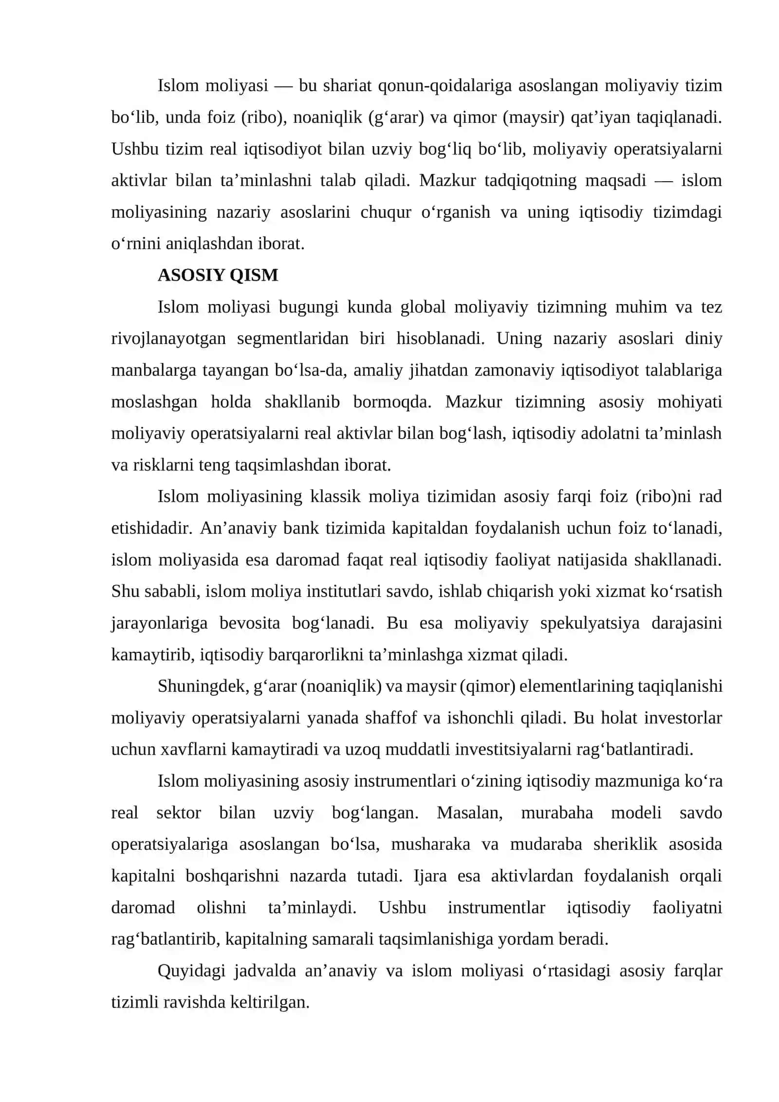 ISLOM MOLIYASINING NAZARIY ASOSLARI 2
