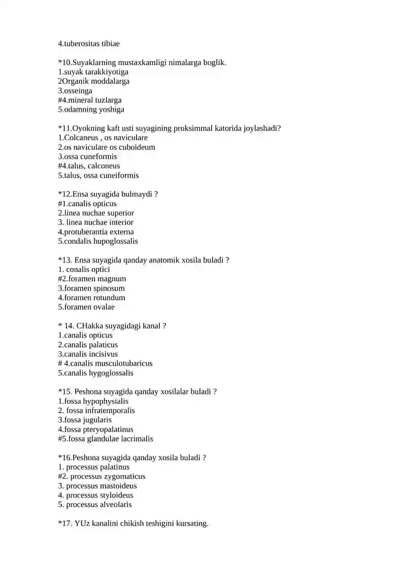 Skеlеt suyaklarining turlari 2