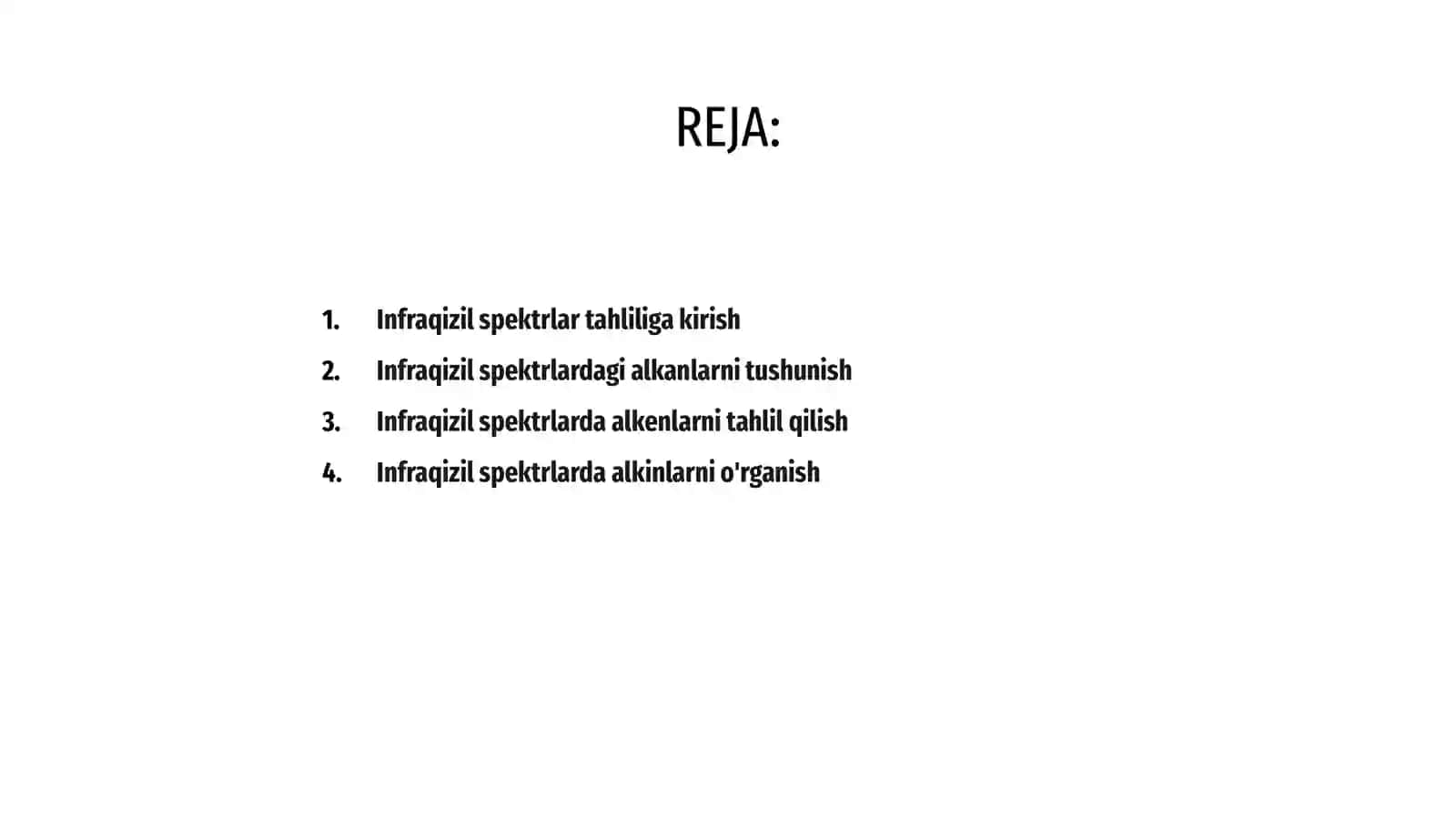 Infraqizil spektrlar tahlili 2