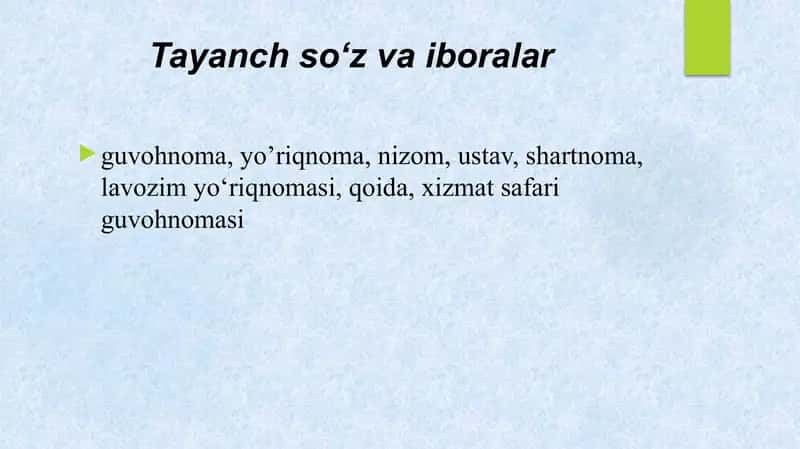 Tashkiliy hujjatlar va ularning ahamiyati 2