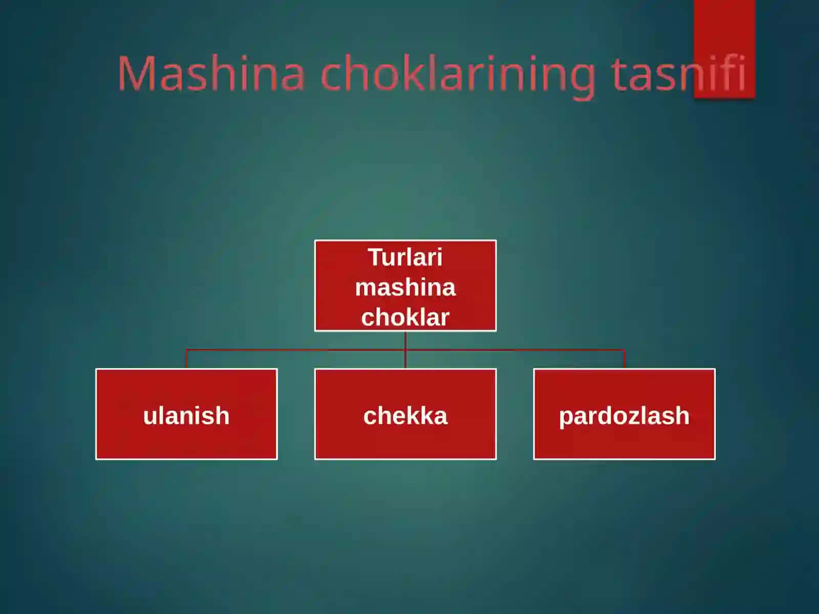 Mashina choklaridan namunalar tayyorlash 2