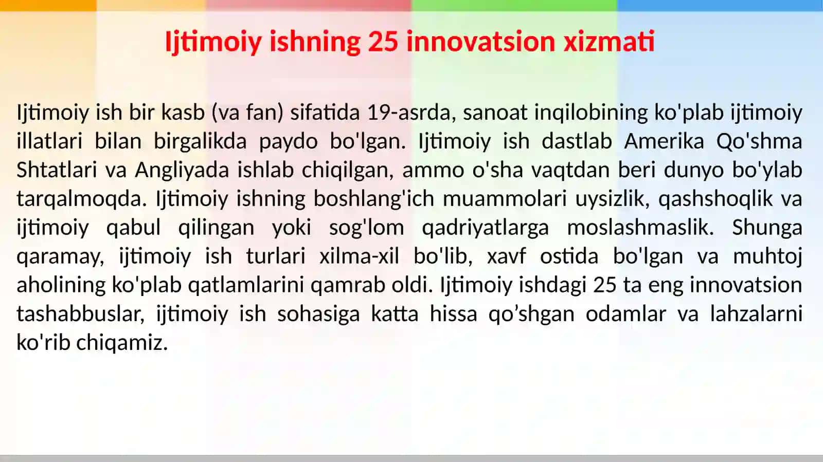 IJTIMOIY ISH YO’NALISHI 304-GURUH TALABASISHAMSIYEV ZAFARJONNING 2