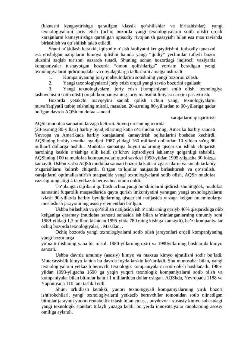 Innovatsion biznesni rivojlantirish 2