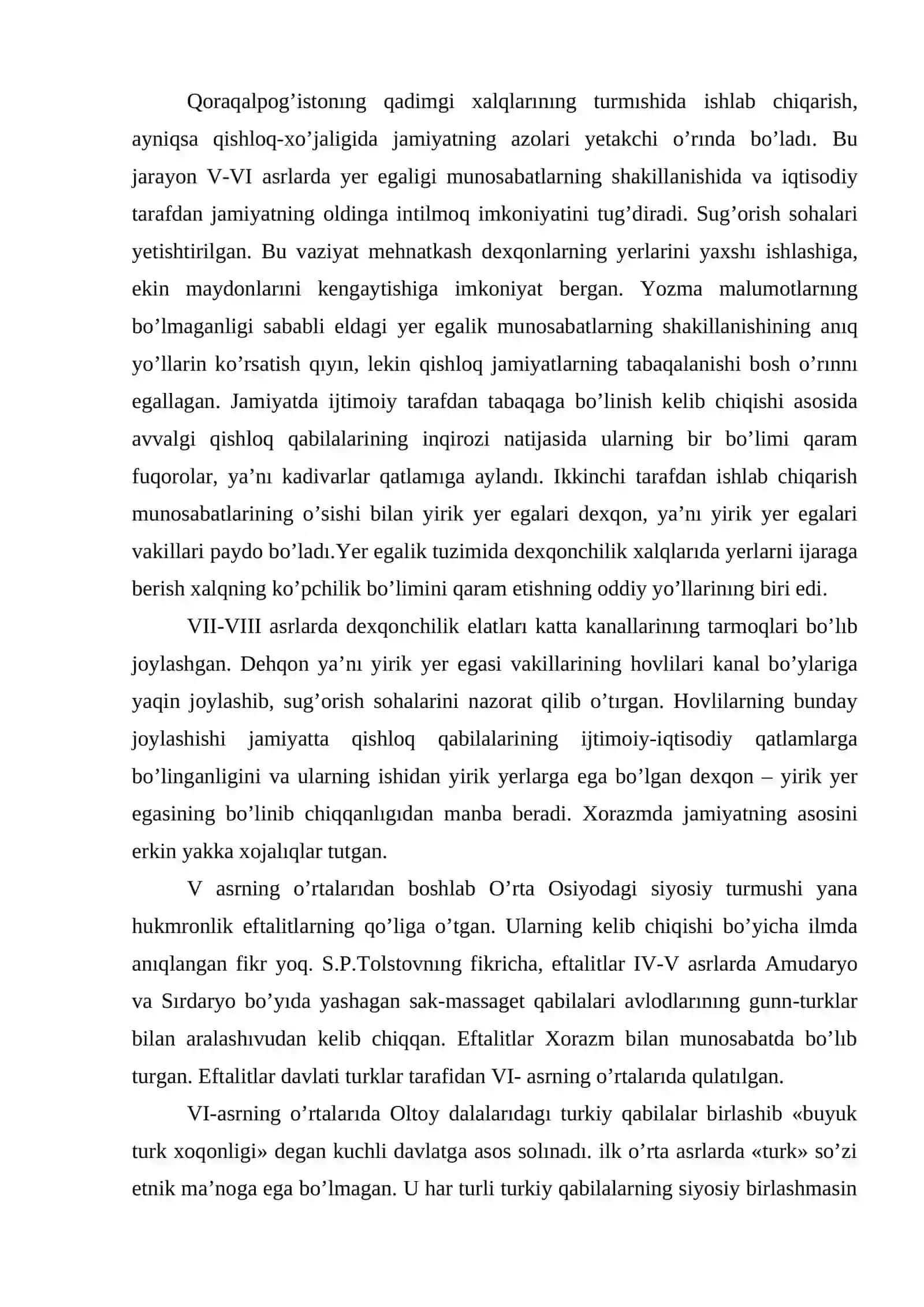 Janubiy Orol hududlari dastlabki o’rta asrlarda 2