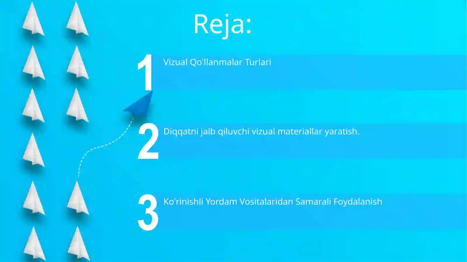 Vizual Qo'llanmalar Turlari 2