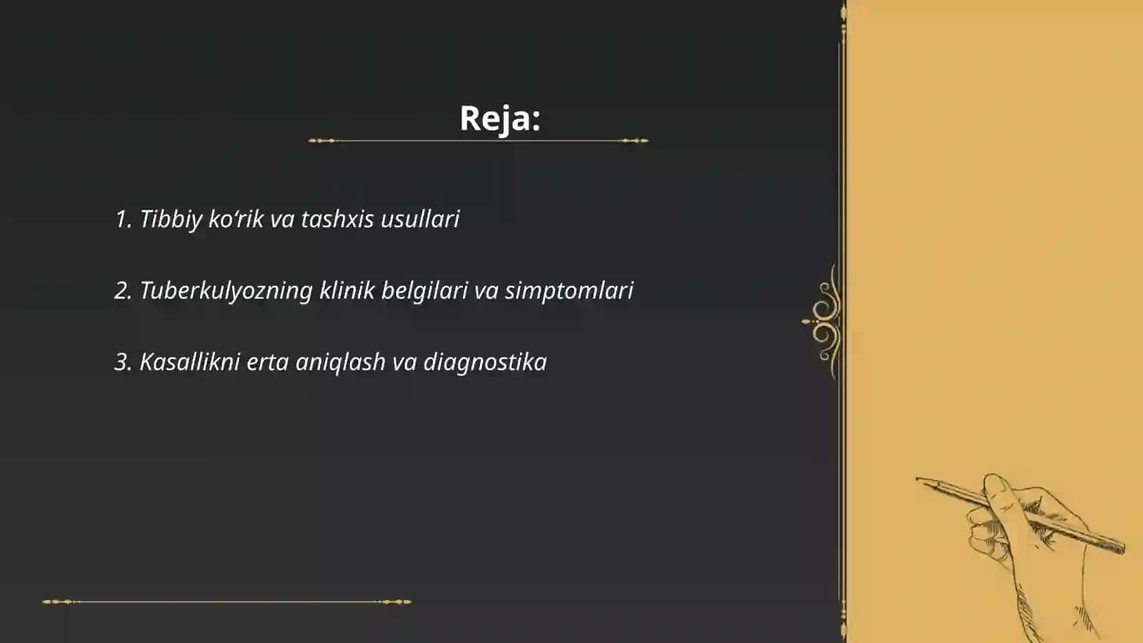 Tubekkulyoz bilan og’rigan bemorlarga tibbiy maslahat berish asoslari 2