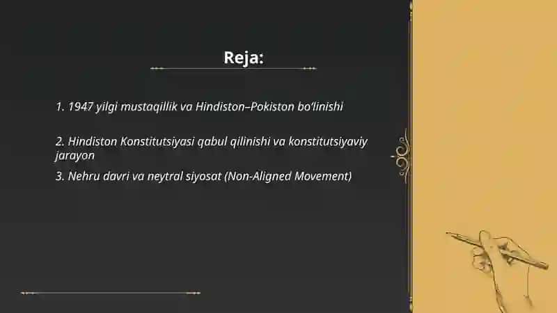1945-2025 yillarda Hindiston Respublikasi 2
