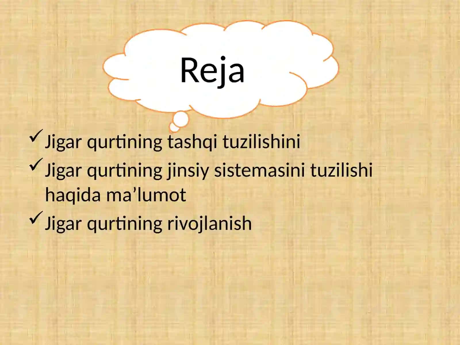 Jigar qurtining tashqi va ichki tuzilishi, rivojlanish bosqichlari 2