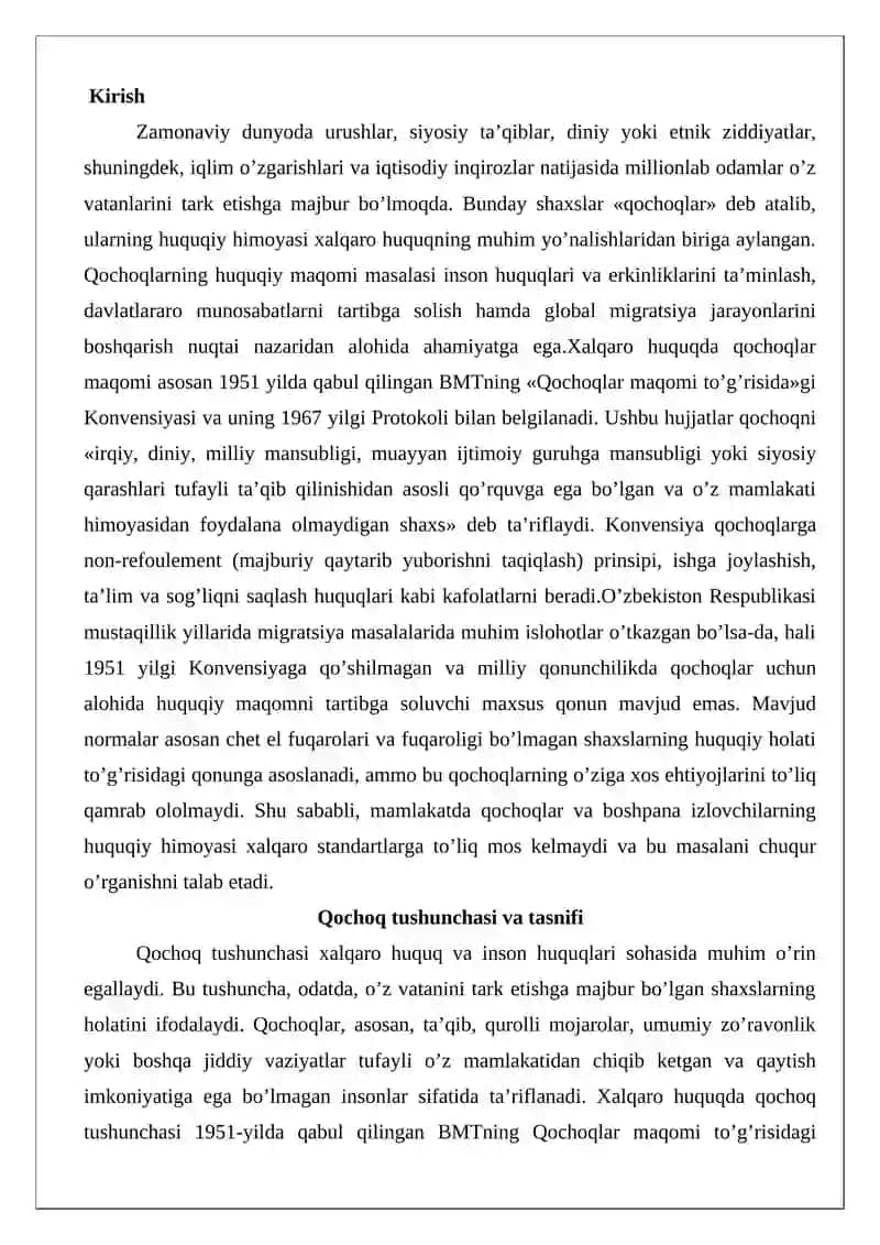 Qochoqlarning huquqiy maqomi 2