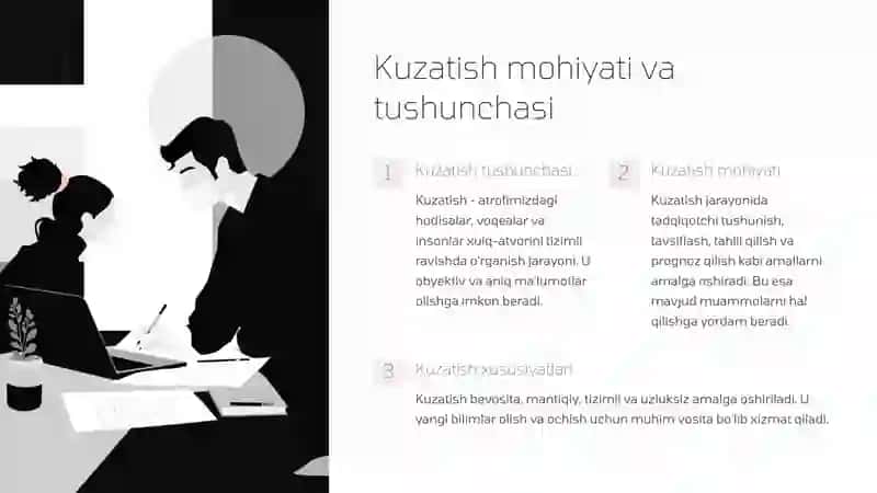 Kuzatish metodi 2