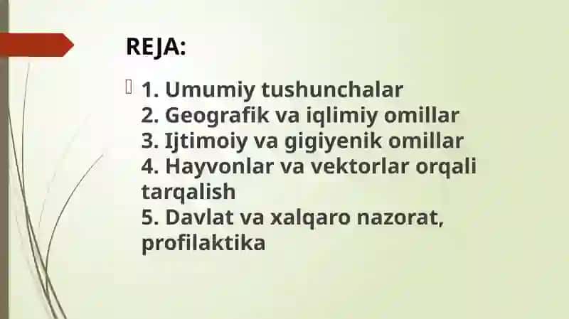 Oʻzbekistonda Sodda Hayvonlar Tomonidan Keltirib Chiqaruvchi Parazitlar Kasalliklarining Tarqalish Sabab 2