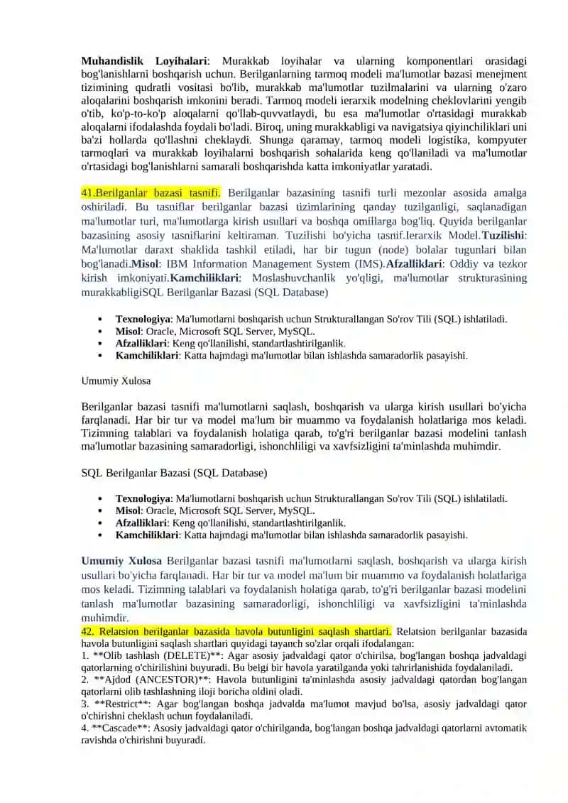 MS SQL Server uchun DDL Script 2