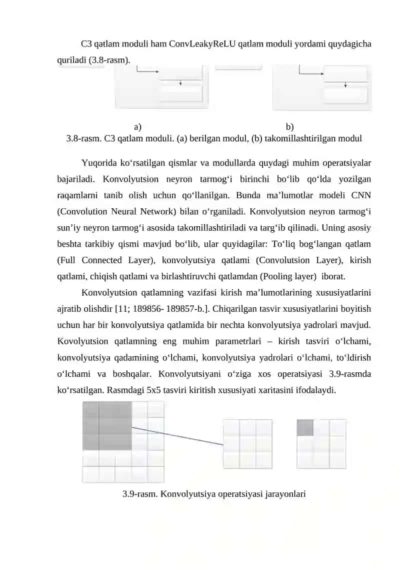 Tasvirlardan yo‘l belgilarini tanib olishning neyron tarmoq arxitekturasi giperparametrlari 2
