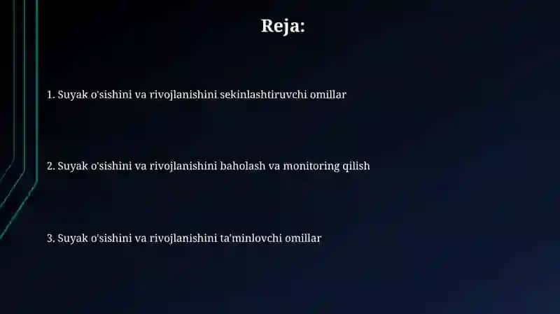 Suyaklarning òsishi va rivojlanishiga tasir otkazuvchi omillar 2
