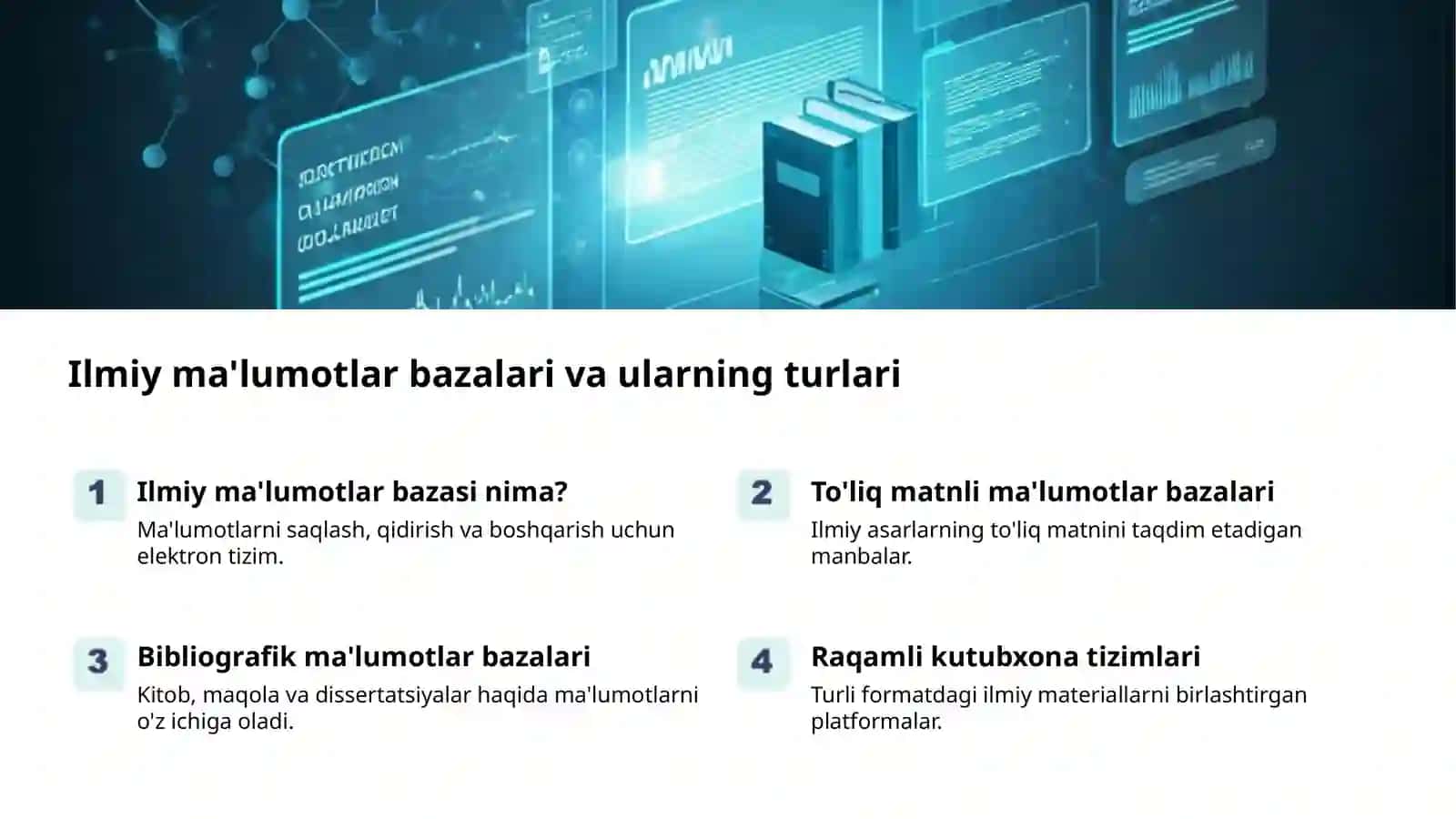 Tabiiy fanlar va texnologiyalar: raqamli dunyo 2