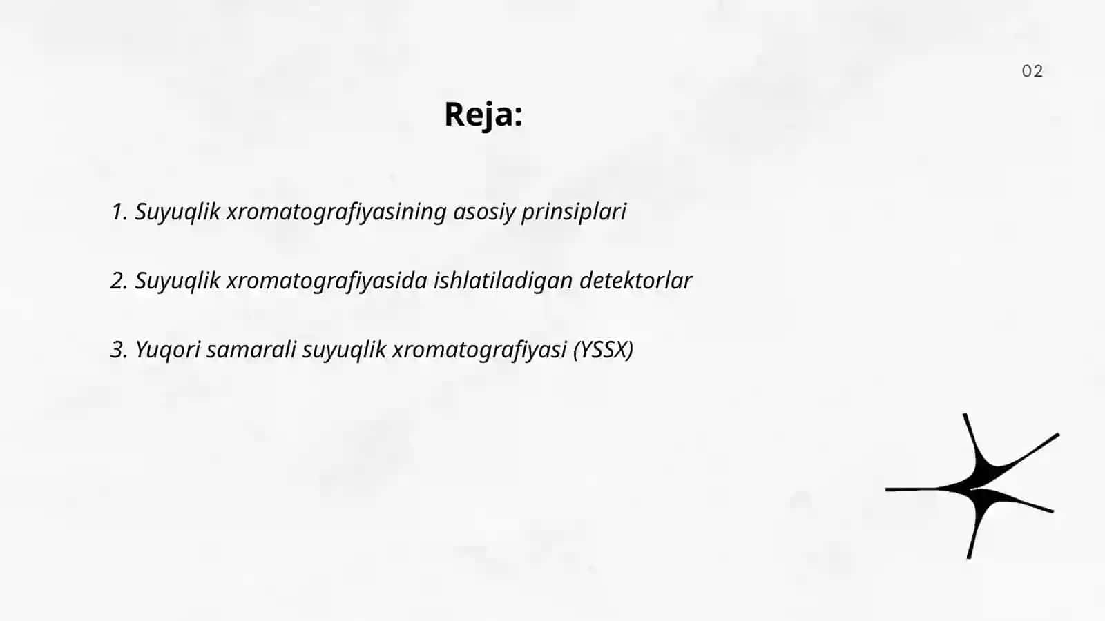 Suyuqlik xromatografiyasi 2