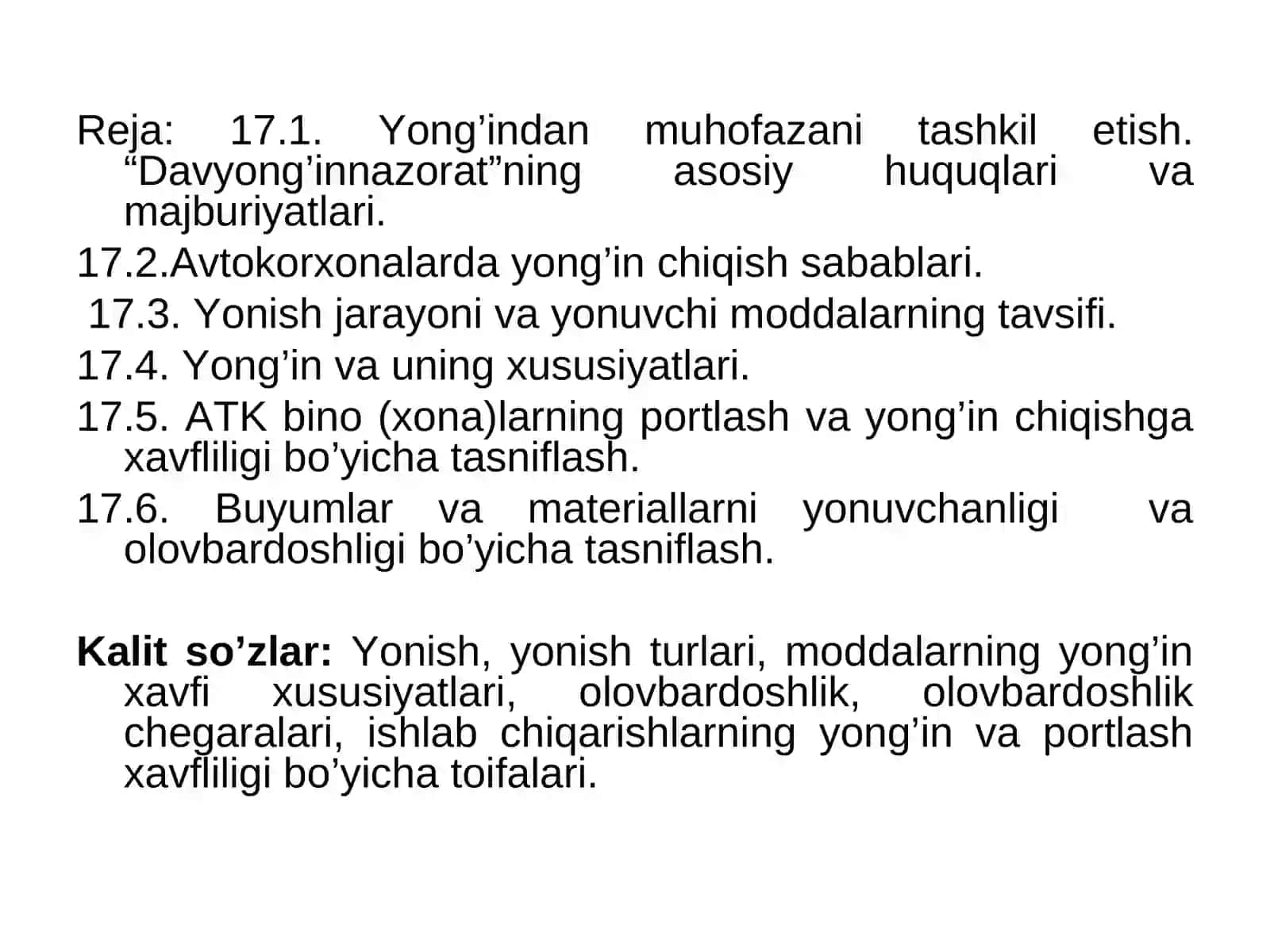 MA’RUZAATK, AS, SMlarda yong’in xavfsizligi 2