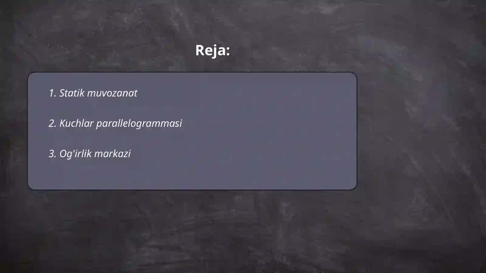 Estatika 2