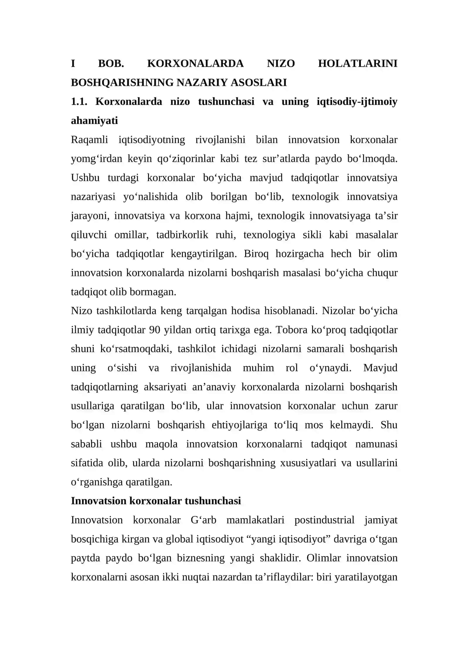 Korxonalarda nizo holatlarini boshqarish 2