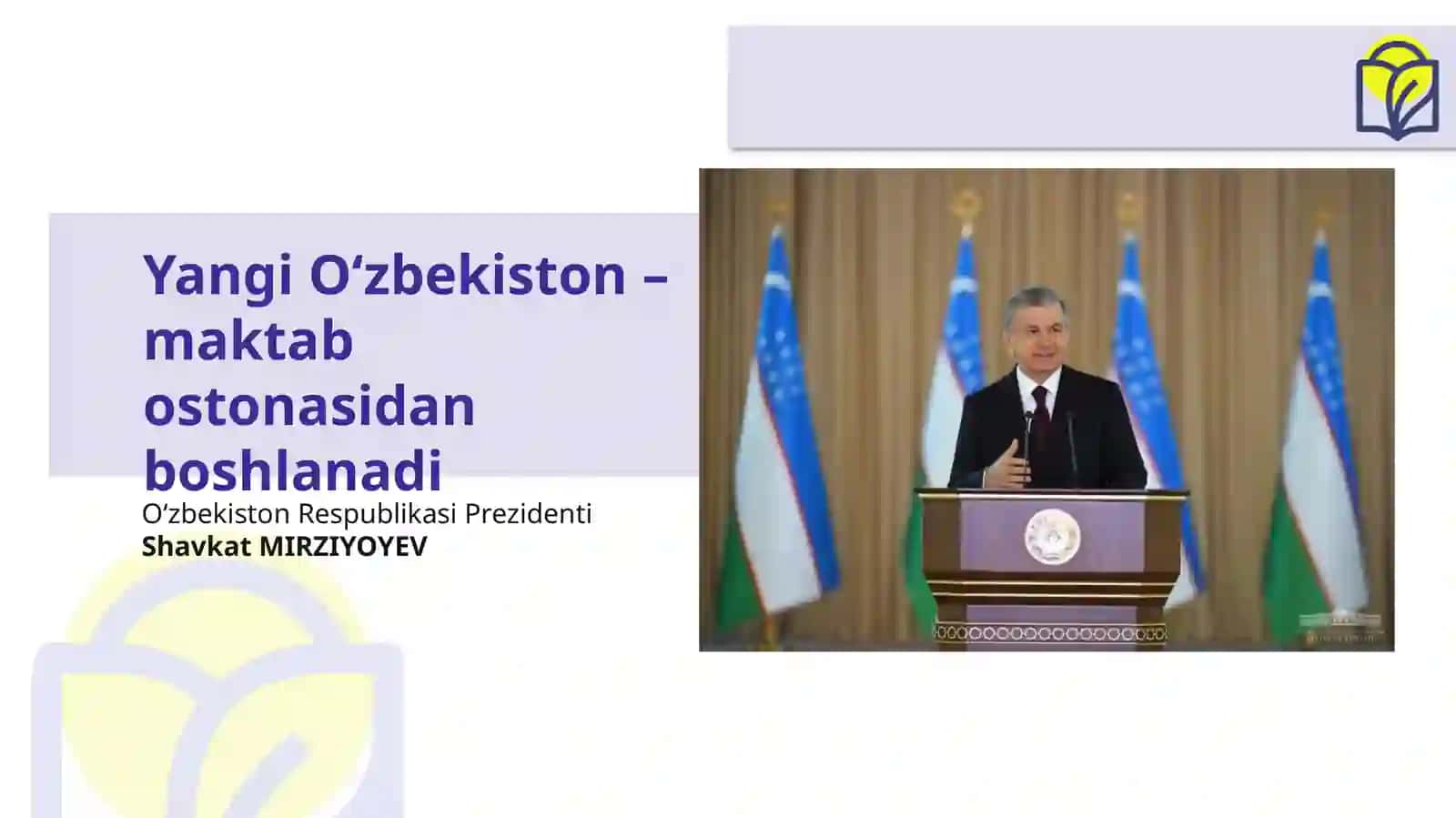 SINF RAHBARI FAOLIYATINI TASHKIL ETISH 2