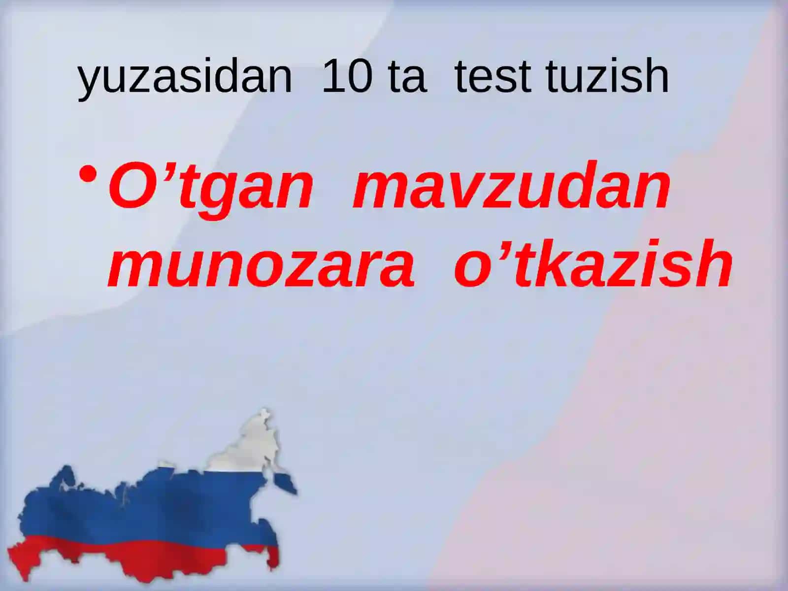 Jahon tarixi fanidan testlar 2