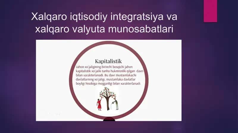 Xalqaro iqtisodiy integratsiya va xalqaro valyuta munosabatlari 2