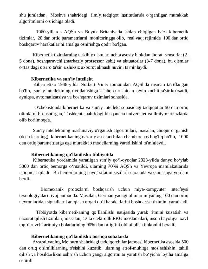 Kibernetika 2