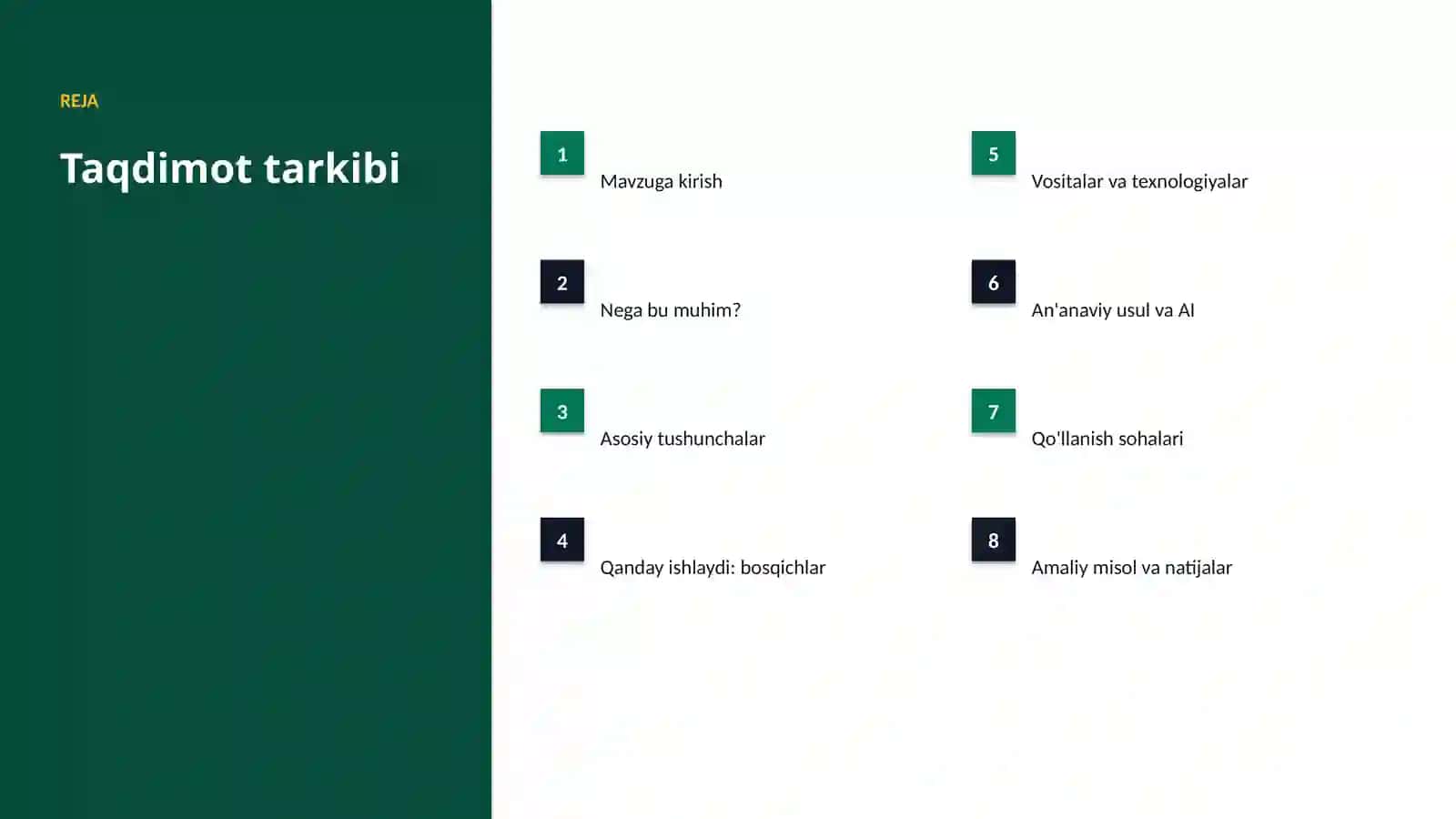 Sun'iy intellekt • premium taqdimot 2