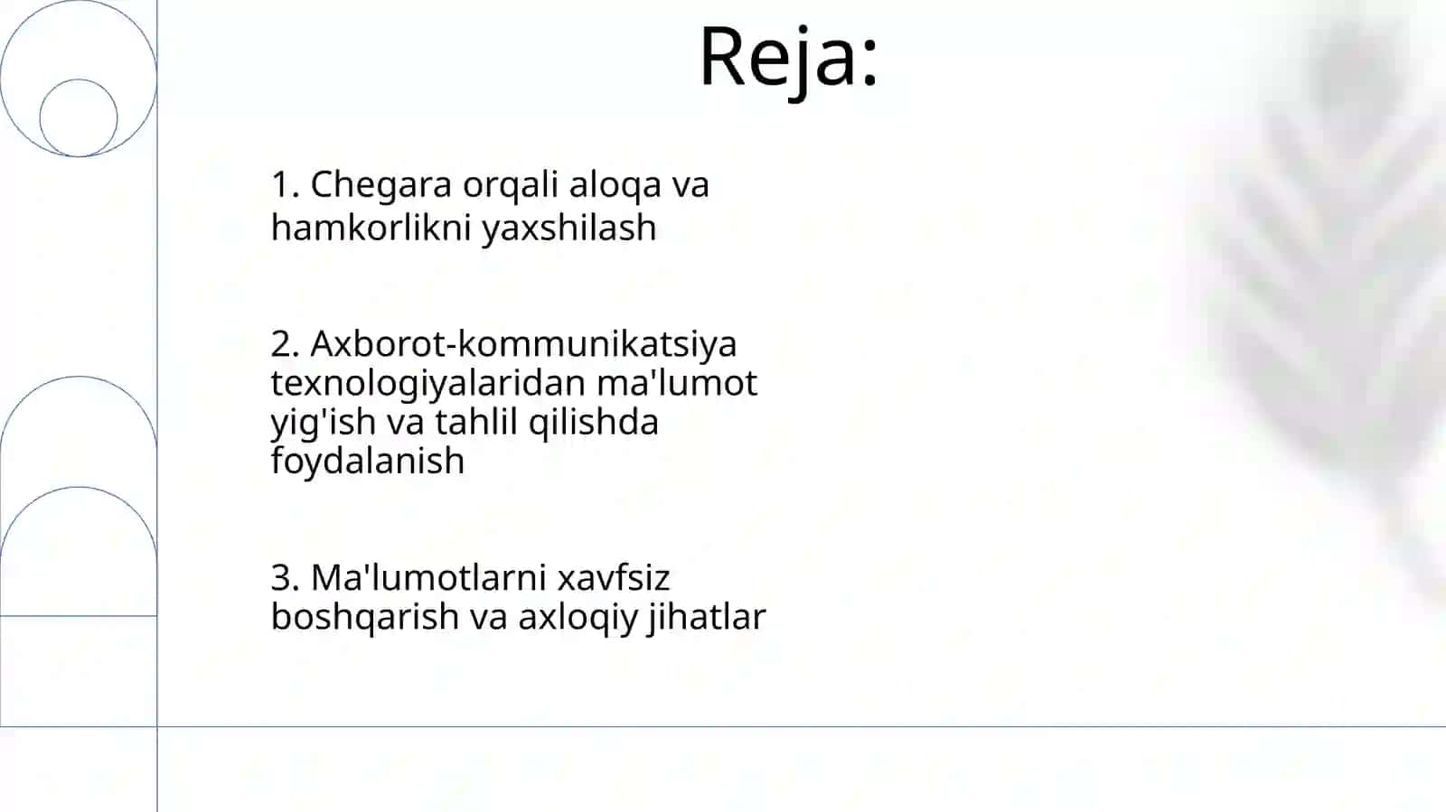 Xalqaro Baholash dasturlariga axborot kommunikatsiya texnologiyalarini qo'llash 2