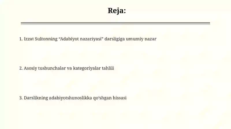 Adabiyot nazariyasi 2
