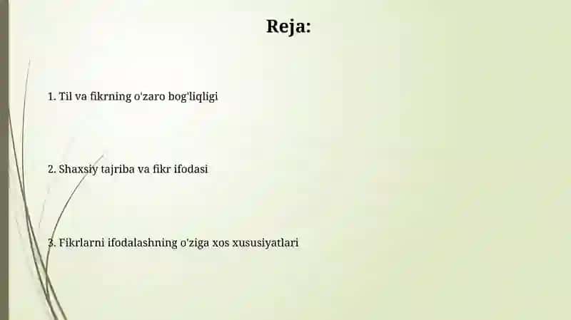 Fikrlarni bayon qilishning òziga xosligi 2