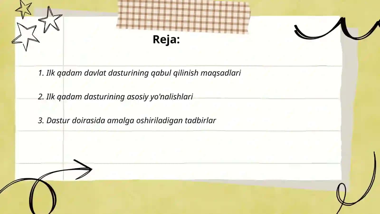 Ilk qadam davlat dasturi 2