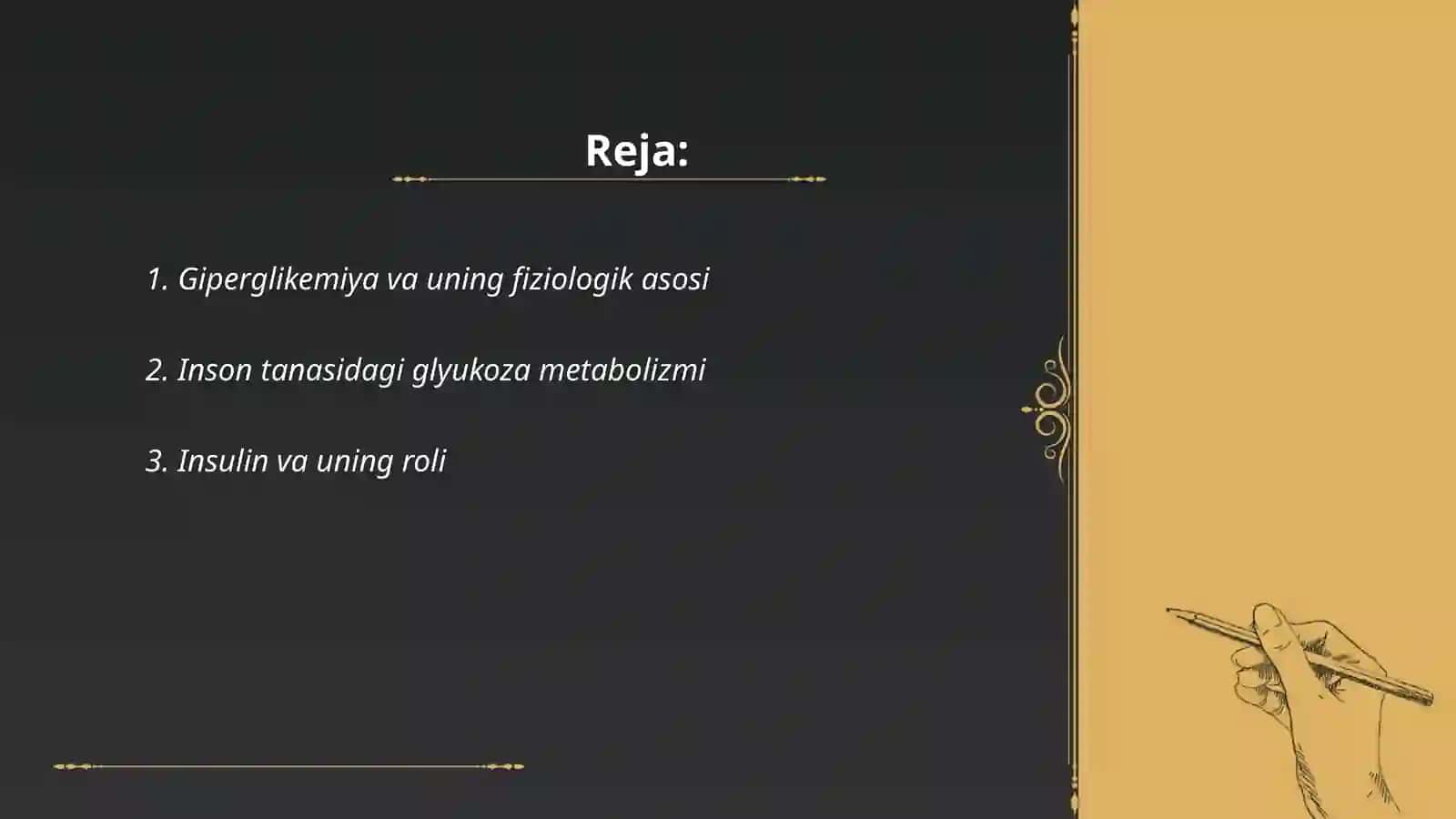 Qandli diabet tiplarining fiziologik asoslari 2
