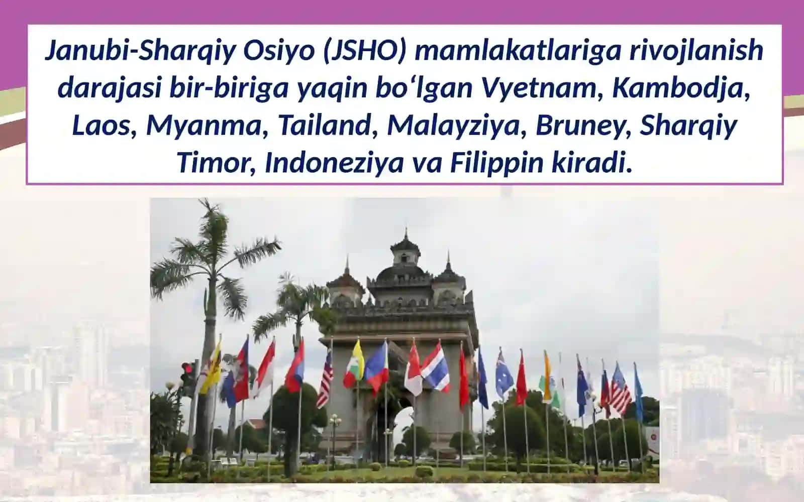 1991 – 2017-yillarda janubi-sharqiy Osiyo mamlakatlari 2