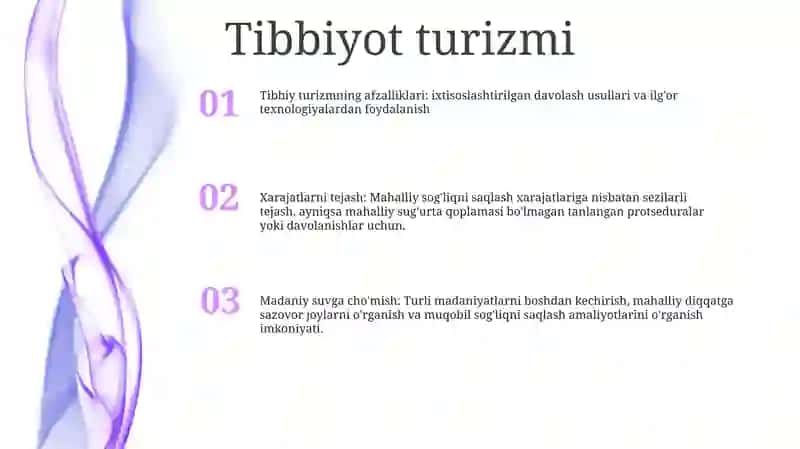 Tibbiyot turizmi 2