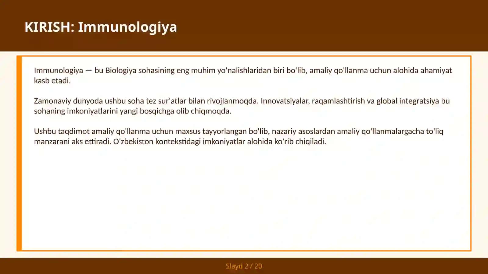 IMMUNOLOGIYA 2