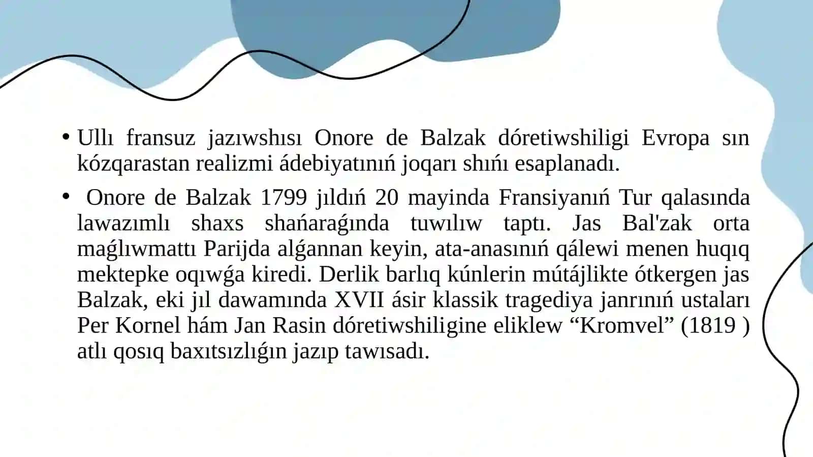 Balzakshigarmalarindauliwmainsaniyliqqadriyatlar 2