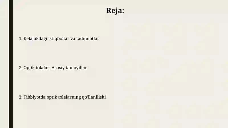 Optik tolalar va ularning tibbiyotda qo'llanilishi 2