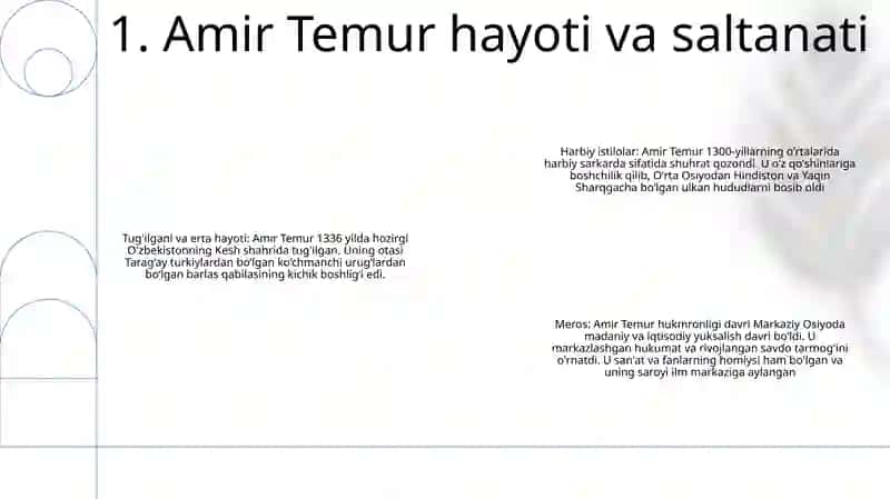 Amir Temur Buyuk Davlat Arbobi 2