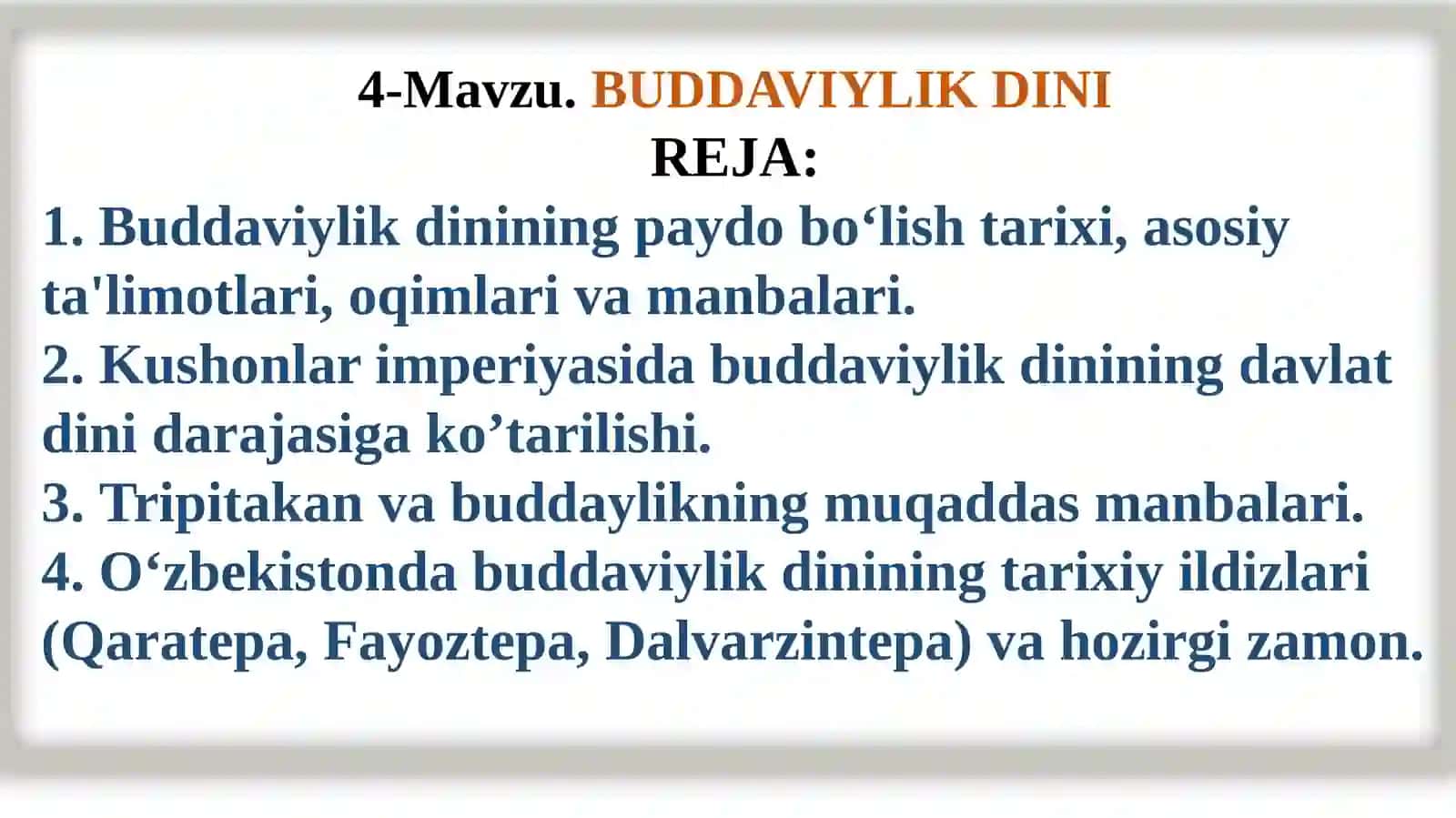 BUDDAVIIYLIKDINI 2