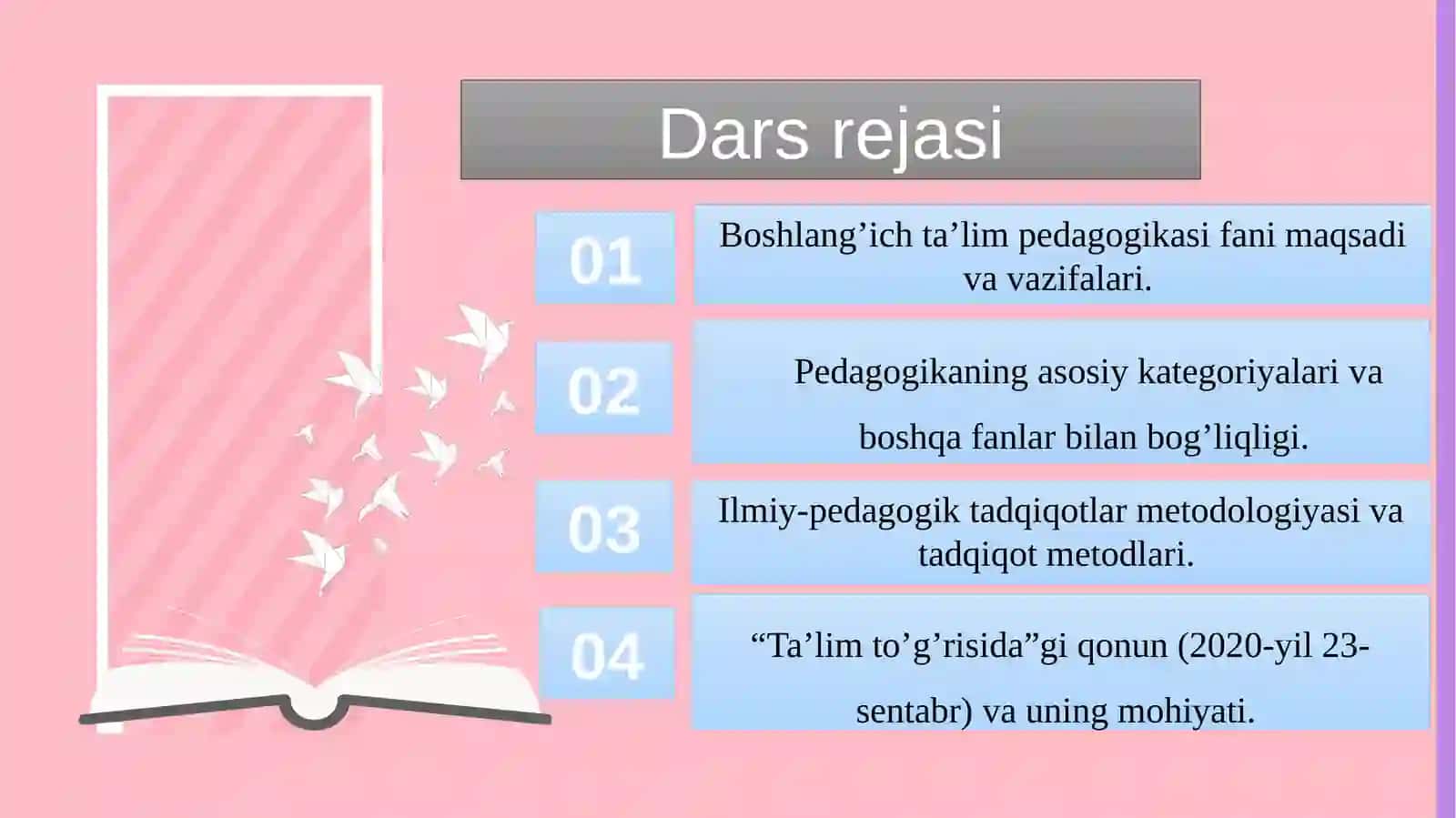 Boshlang’ich ta’lim pedagogikasi 2