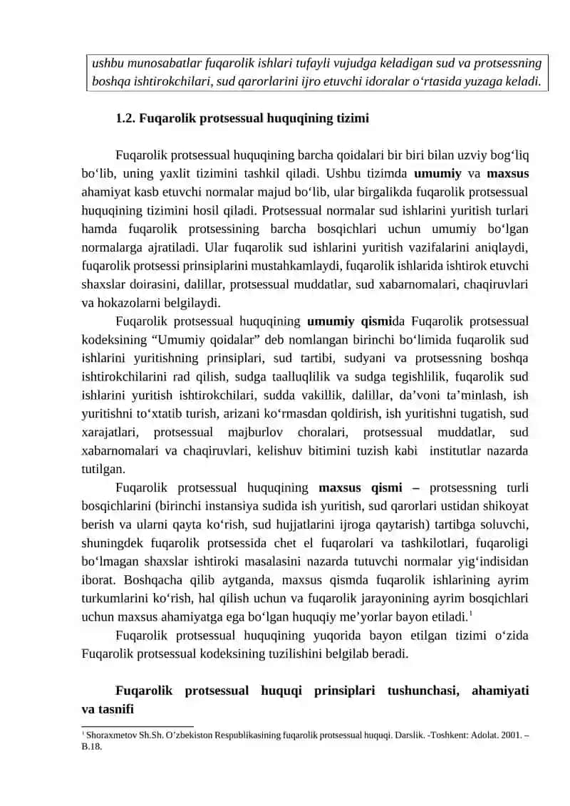 Fuqarolik protsessual huquqi 2