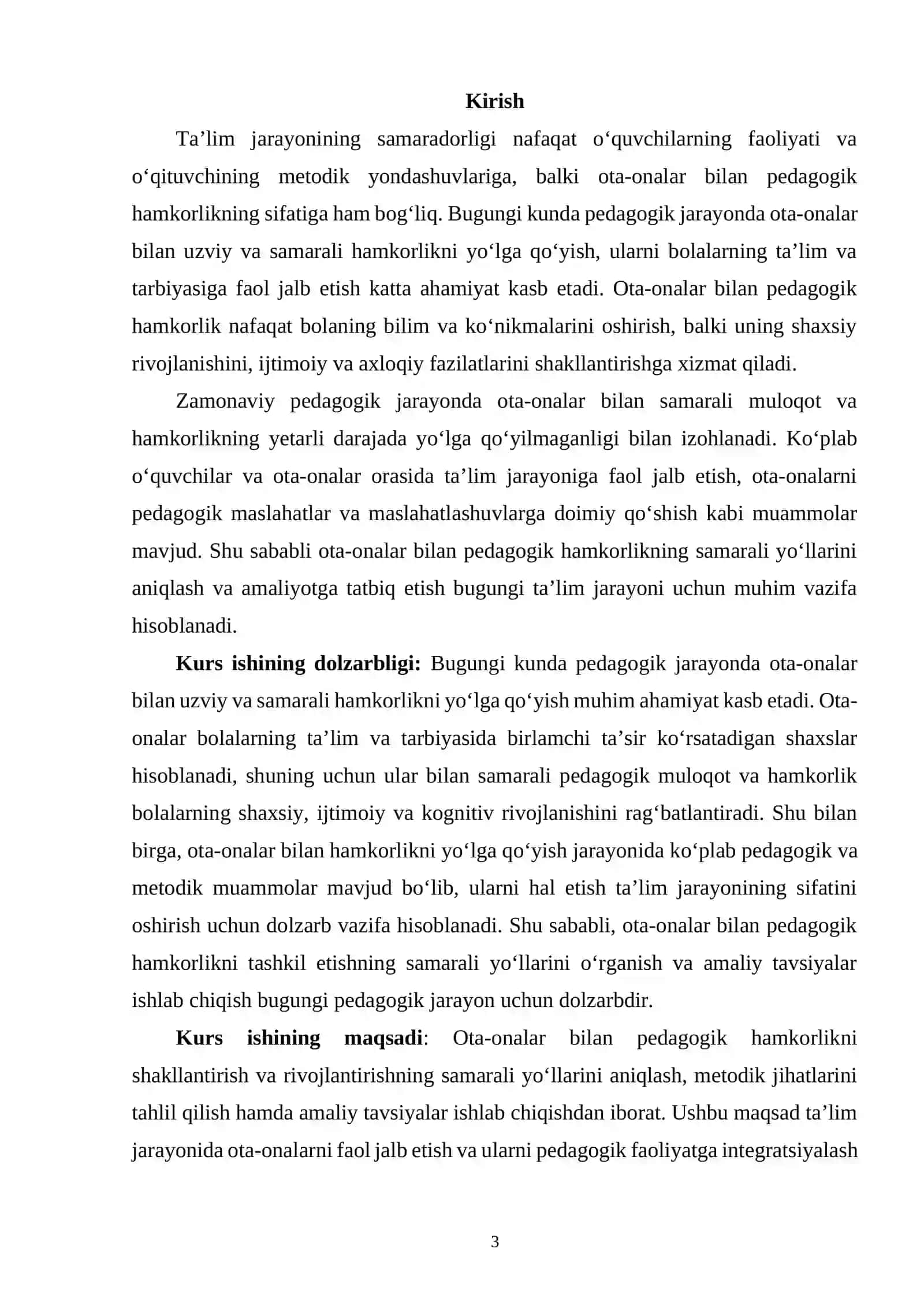 OTA ONALAR BILAN PEDAGOGIK HAMKORLIKNI TASHKIL ETISHNING SAMARALI YOʻLLARI 2