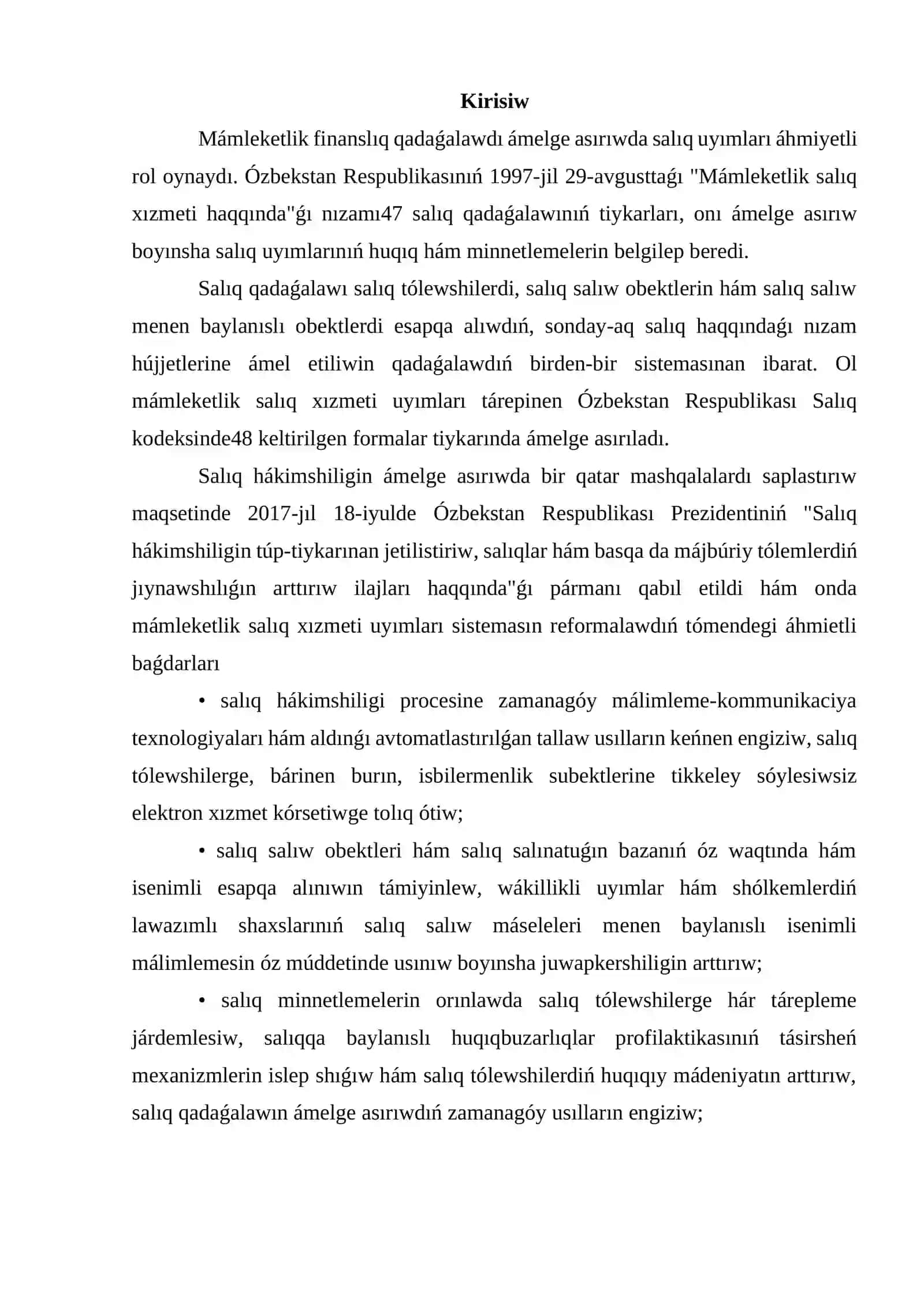 Mámleketlik hám mámleketlik emes finanslıq mákemeleri 2