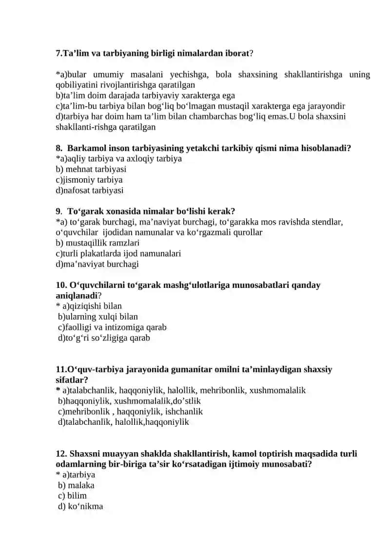 Tarbiyaviy ishlar metodikasi (2kurs) 2